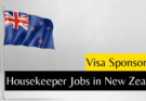 Housekeeper Jobs in New Zealand With Visa Sponsorship